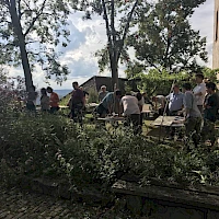 Outdoor Teambuilding Katapultbau